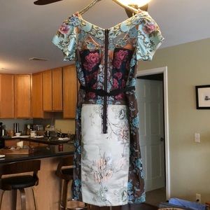 Byron Lars cocktail dress 8P
